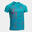 Camiseta Manga Corta Running Niños Joma Elite IX Turquesa