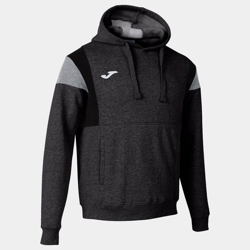 Sudadera Con Capucha Fútbol Hombre Joma Confort III Gris Melange