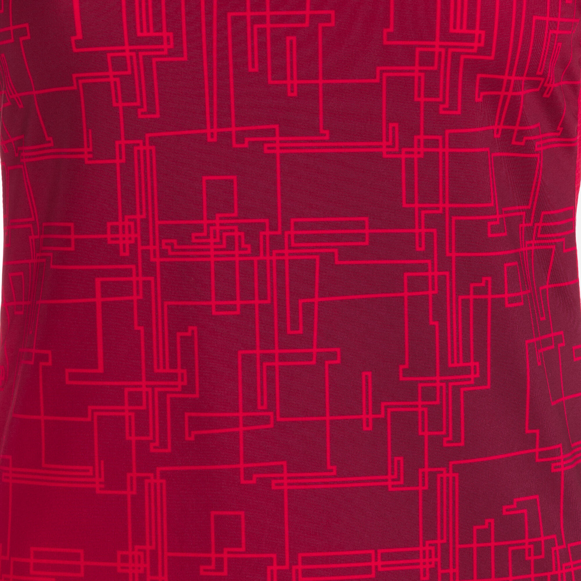 T-Shirt Manga Curta Running Criança Joma Elite VIII Vermelho 4/5