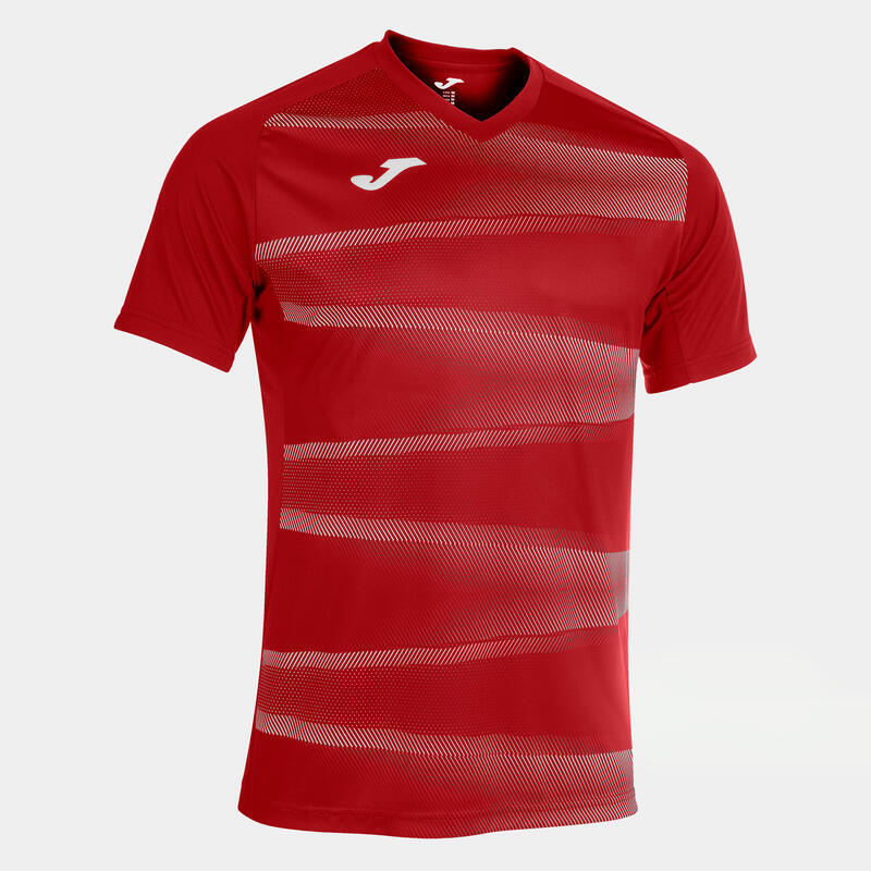 Camiseta Manga Corta Fútbol Hombre Joma Grafity II Rojo