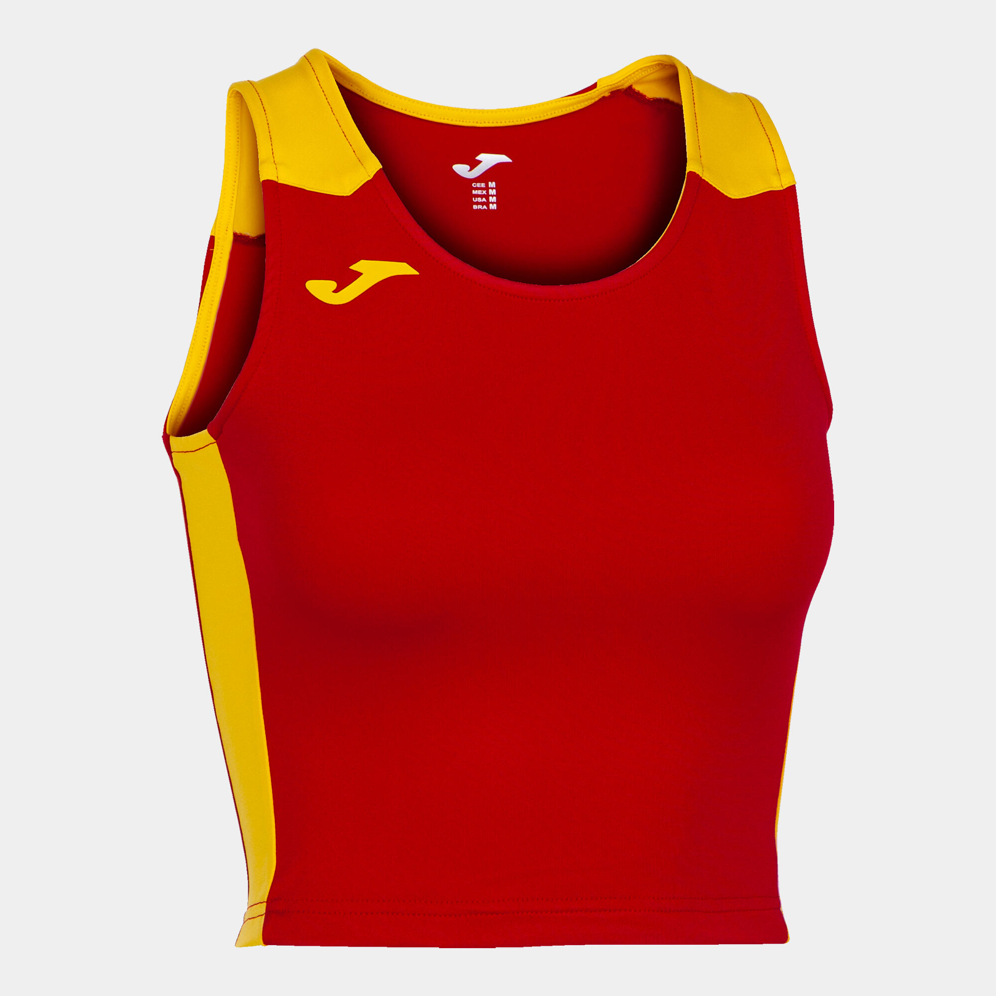 Top running criança joma record ii vermelho