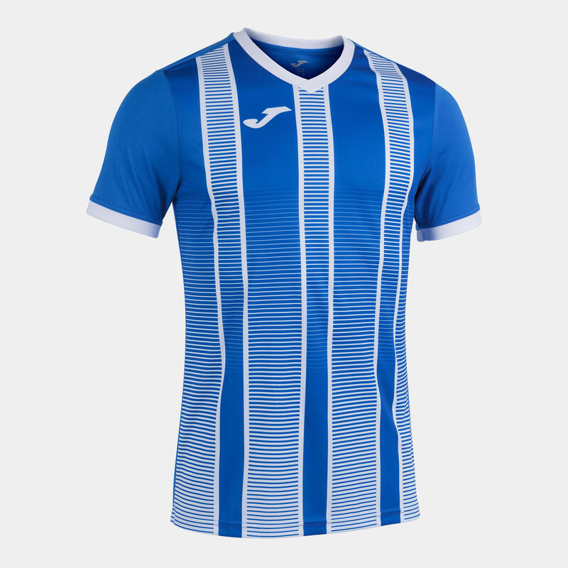 Camiseta Manga Corta Fútbol Hombre Joma Tiger II Royal