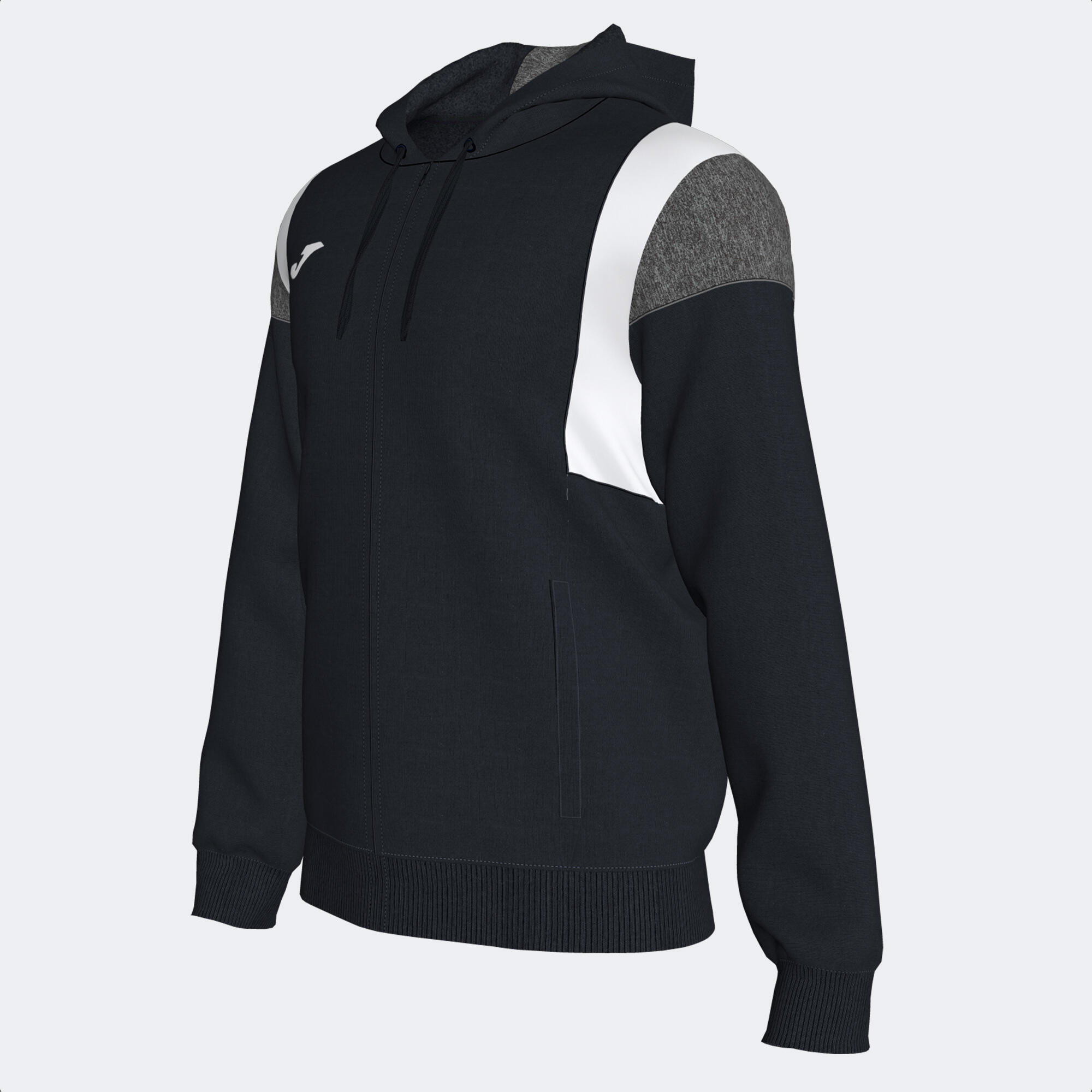 Veste À Capuche Football Homme Joma Confort III Noir 4/4