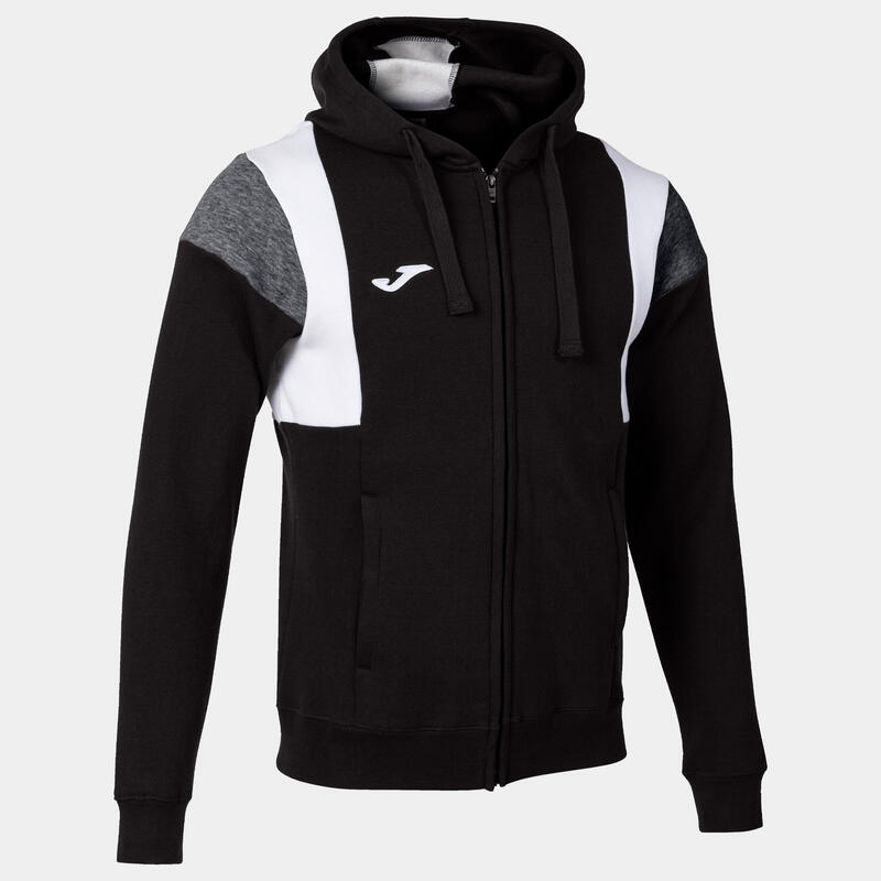 Chaqueta Con Capucha Fútbol Hombre Joma Confort III Negro