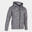 Chaqueta Con Capucha Fútbol Hombre Joma Menfis Gris Melange