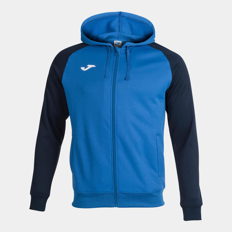 Chaqueta Con Capucha Fútbol Hombre Joma Academy IV Royal