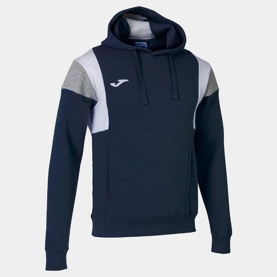 Sudadera Con Capucha Fútbol Hombre Joma Confort III Gris Melange