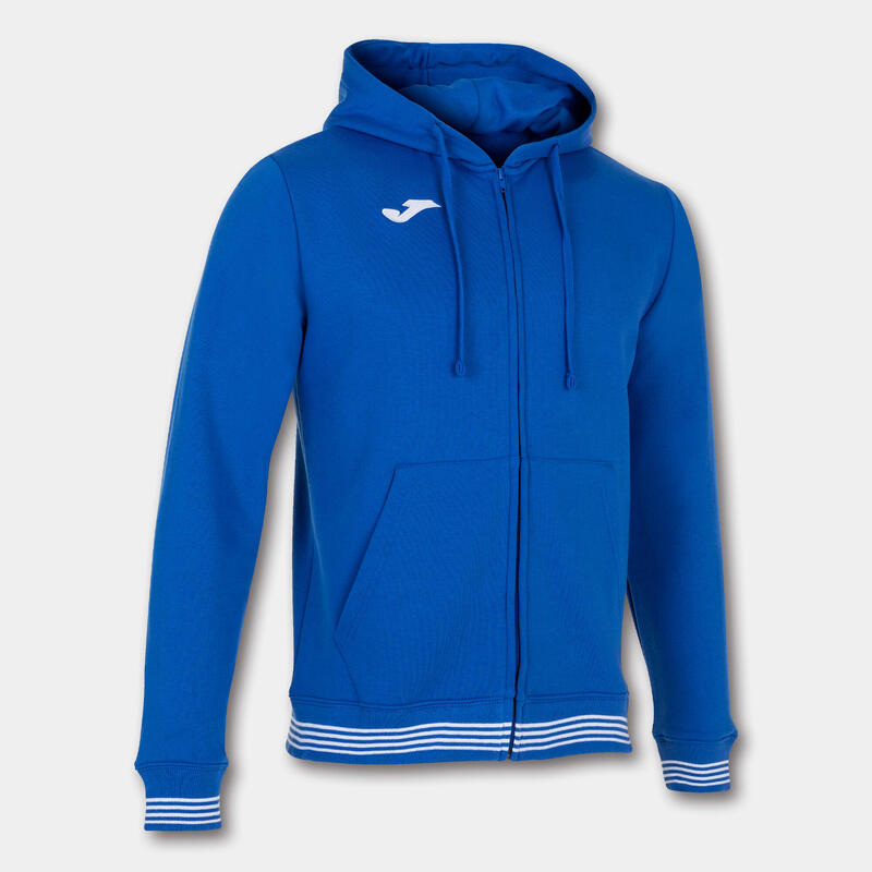 Veste À Capuche Football Homme Joma Campus III Bleu Roi