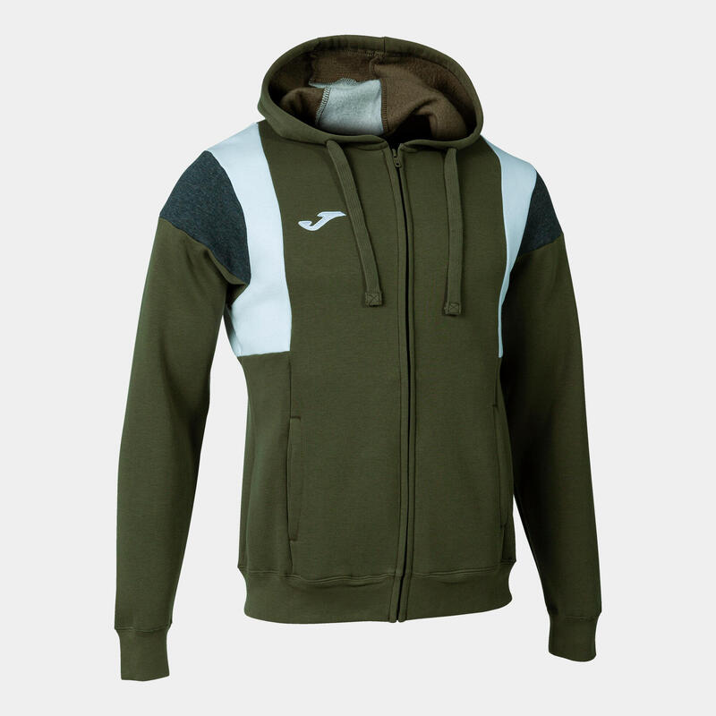 Chaqueta Con Capucha Fútbol Hombre Joma Confort III Caqui