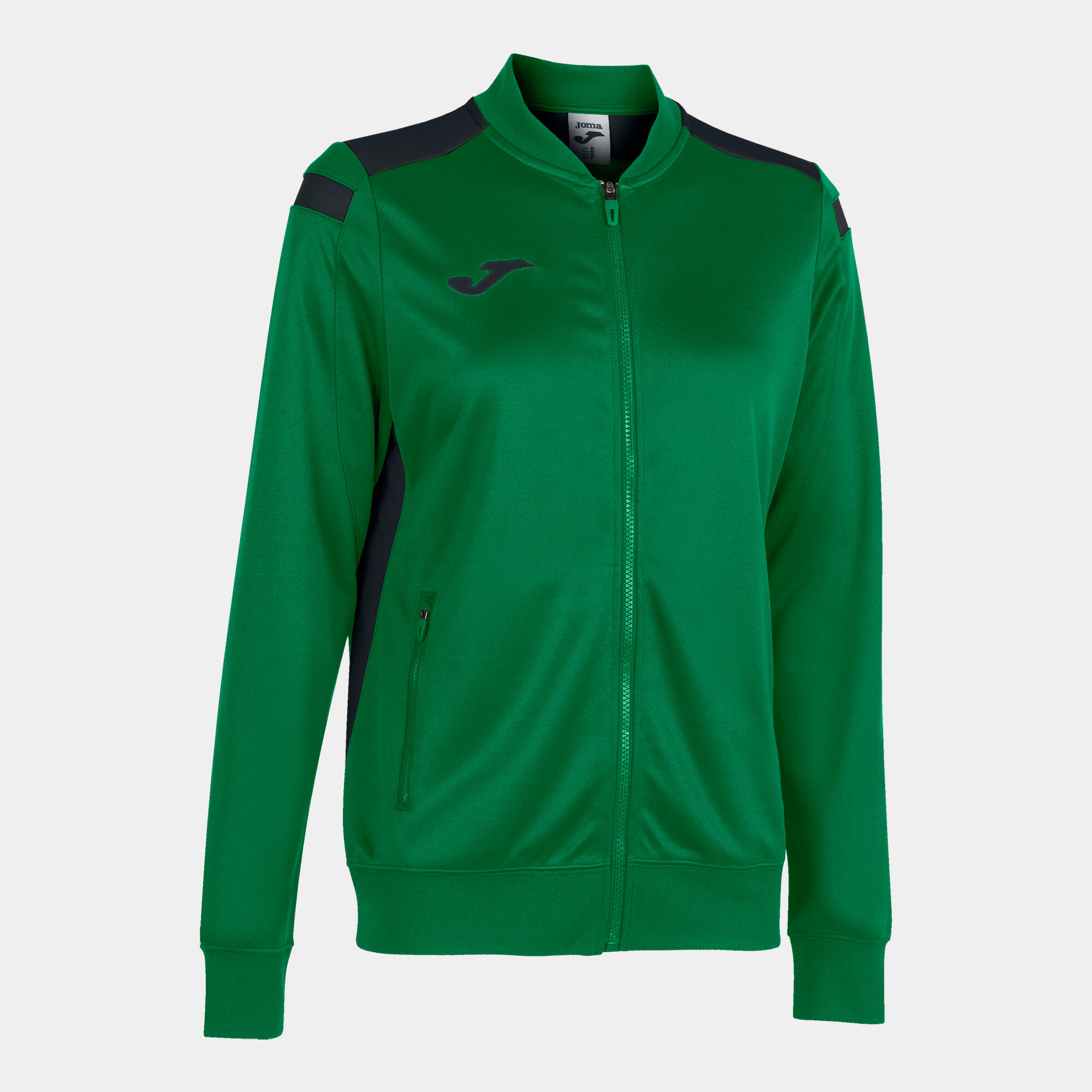 Joma - Veste Football Femme Joma Championship Vi Vert - Sweat-shirt - Noir|vert - 48 Xl - Decathlon