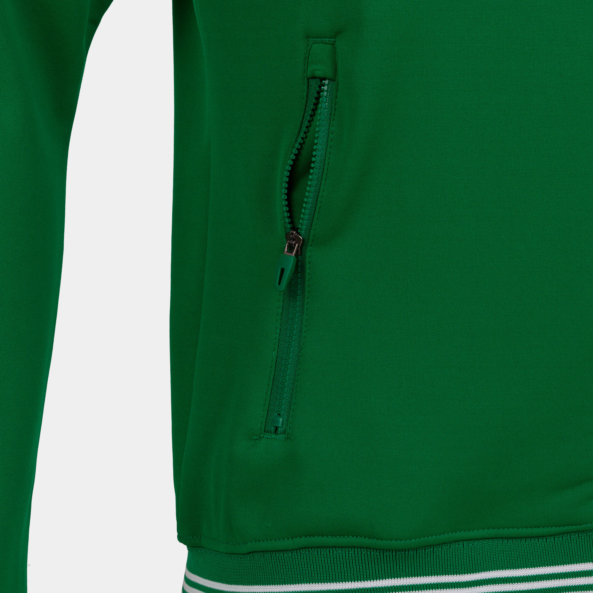 Veste Football Enfants Joma Campus III Vert 4/4