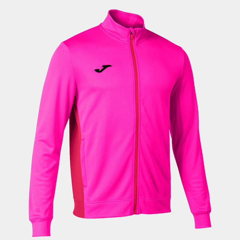 Chaqueta Fútbol Hombre Joma Winner II Rosa Flúor