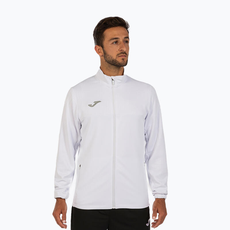 Chaqueta Pádel Hombre Joma Montreal Blanco