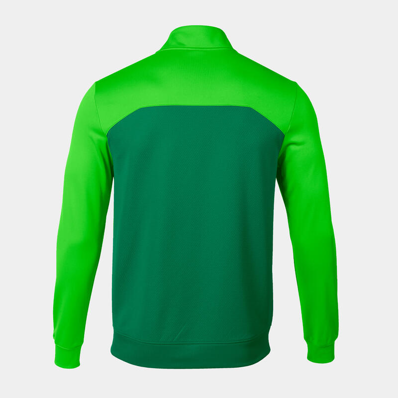 Sudadera Fútbol Niños Joma Winner II Verde Flúor