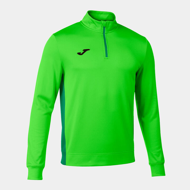 Sudadera Fútbol Niños Joma Winner II Verde Flúor