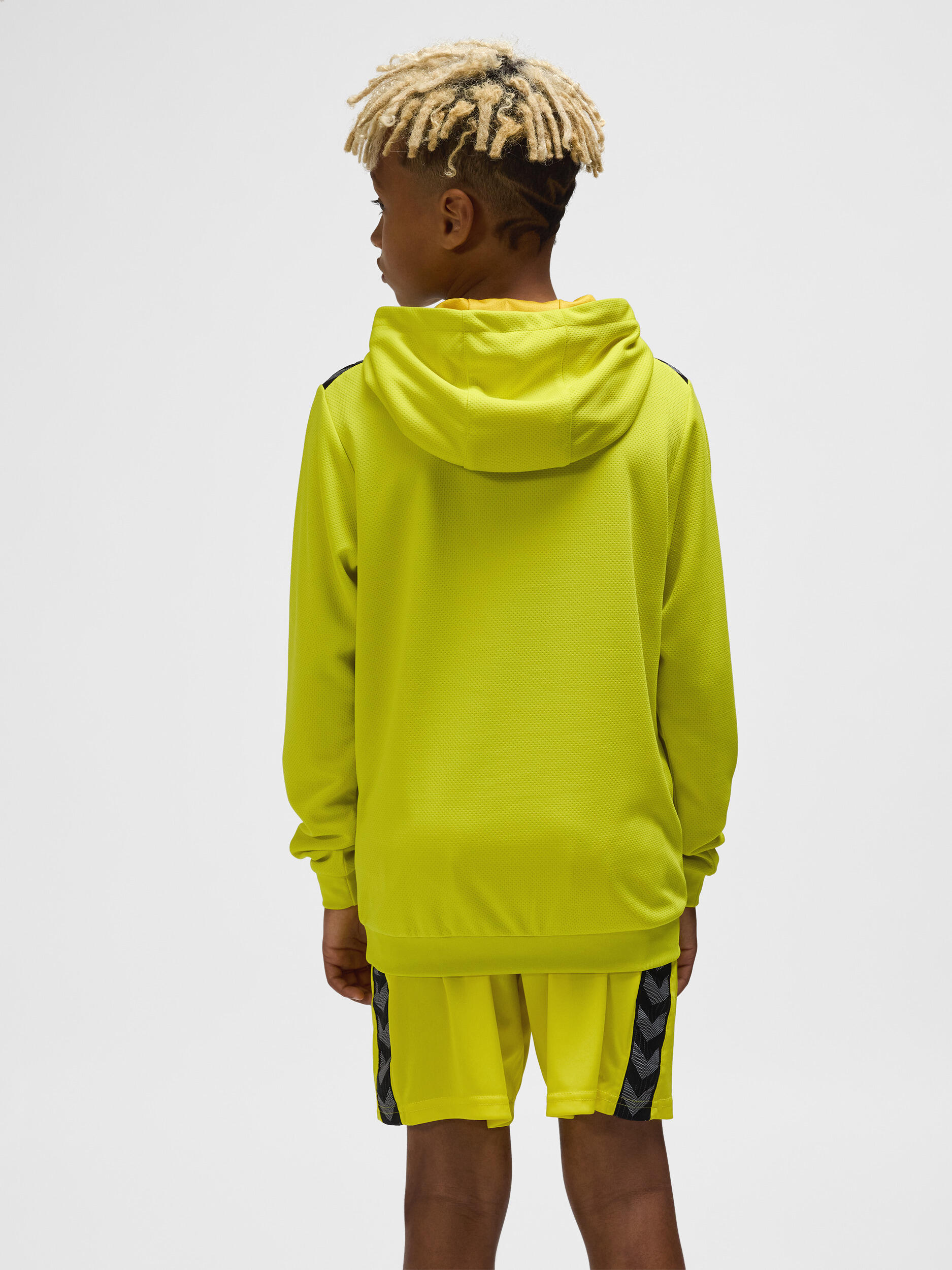 Felpa con cappuccio in poliestere per bambini Hummel Authentic 3/7