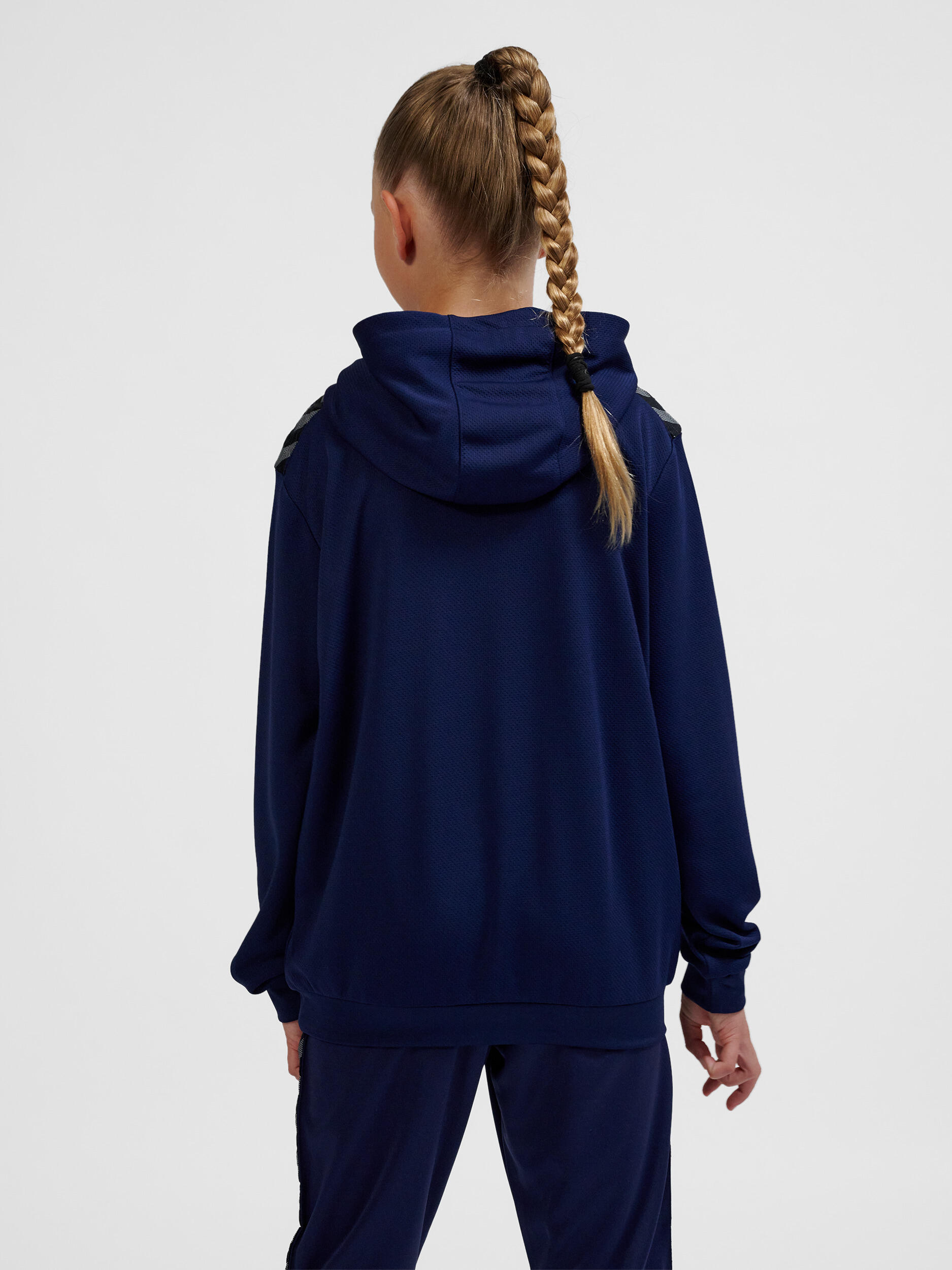 Felpa con cappuccio in poliestere per bambini Hummel Authentic 2/7