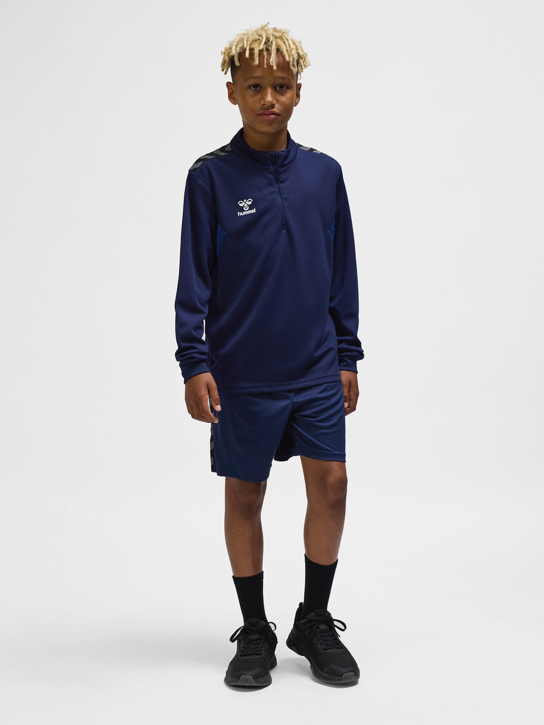 Demie-Fermeture Éclair Zip Sweat-Shirt Hmlauthentic Enfant 4/7