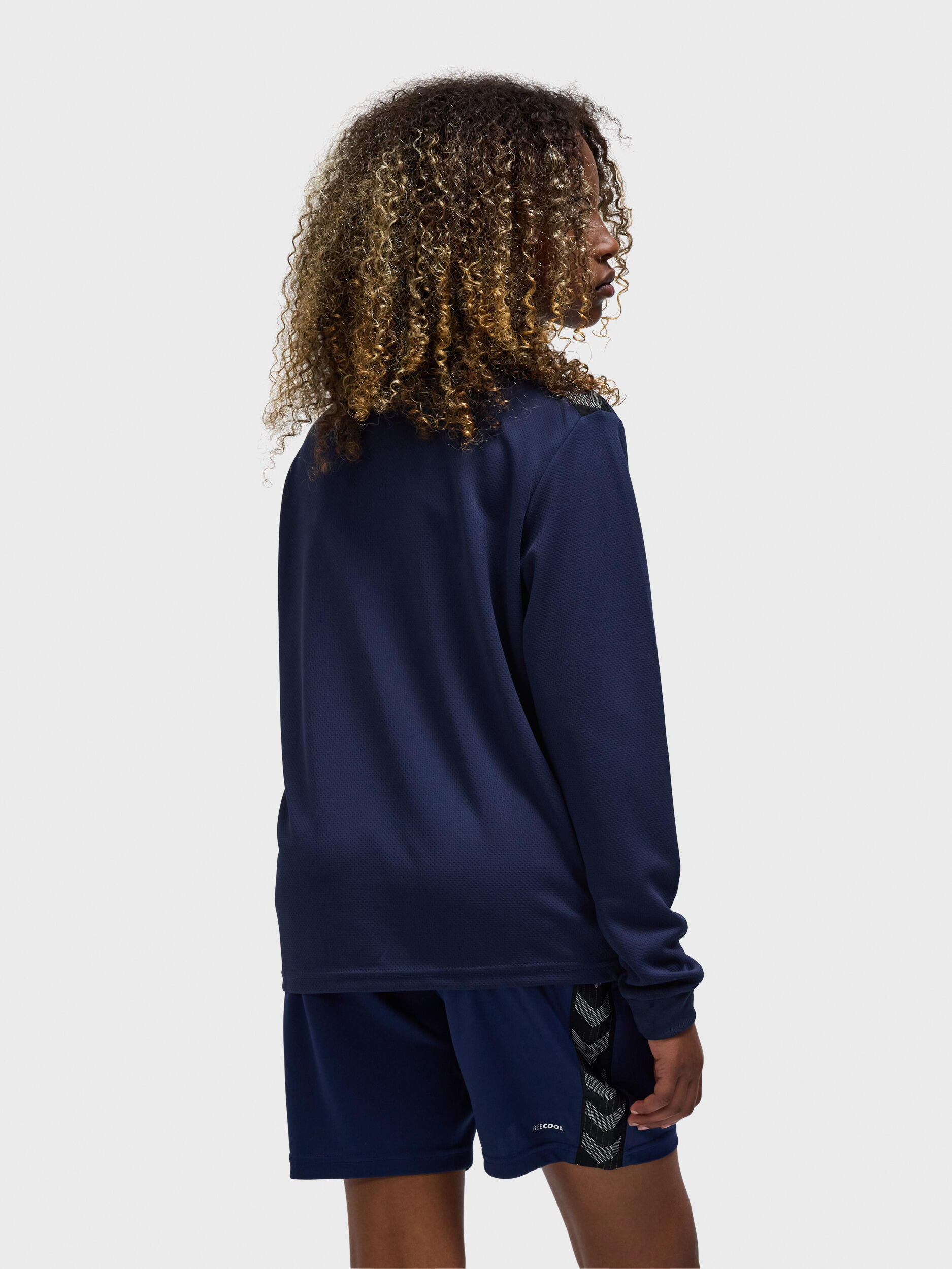 Demie-Fermeture Éclair Zip Sweat-Shirt Hmlauthentic Enfant 3/7