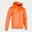 Chaqueta Con Capucha Fútbol Hombre Joma Menfis Naranja Flúor