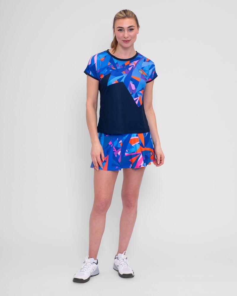 Camiseta Bidi Badu Spike Capsleeve Azul Oscuro Mujer 5/7