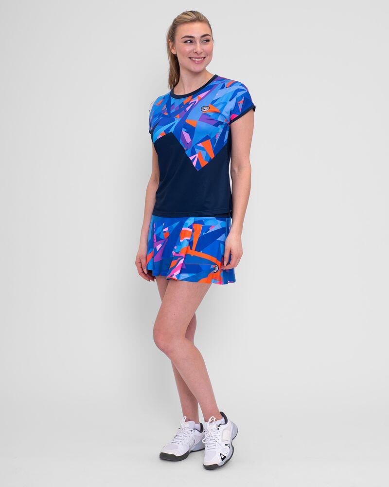 Camiseta Bidi Badu Spike Capsleeve Azul Oscuro Mujer 6/7