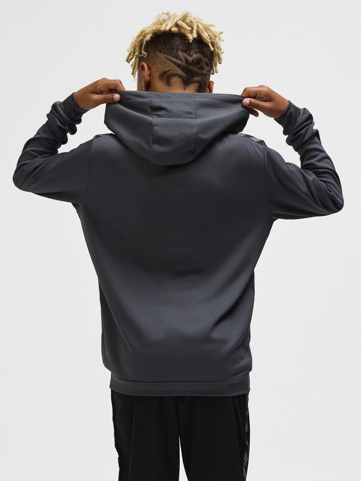 Dziecięca bluza dresowa z kapturem zapinana na zamek Hummel Authentic