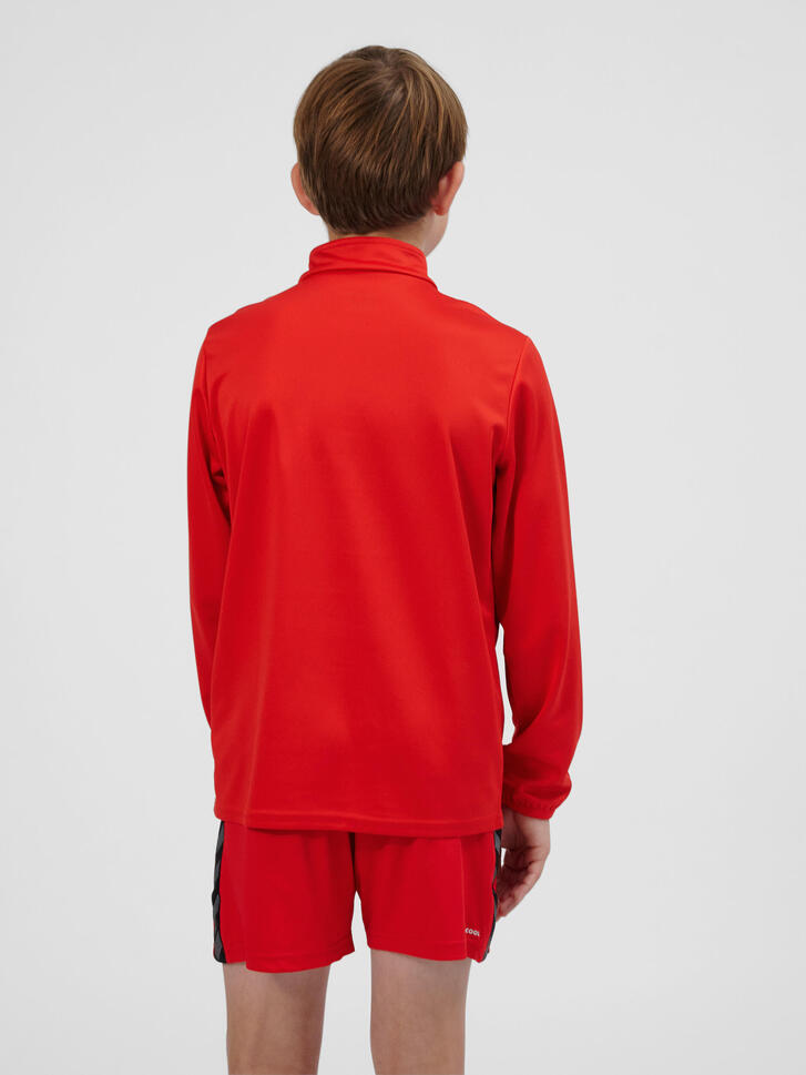 Bluza dziecięca sportowa hmlESSENTIAL HALF-ZIP KIDS