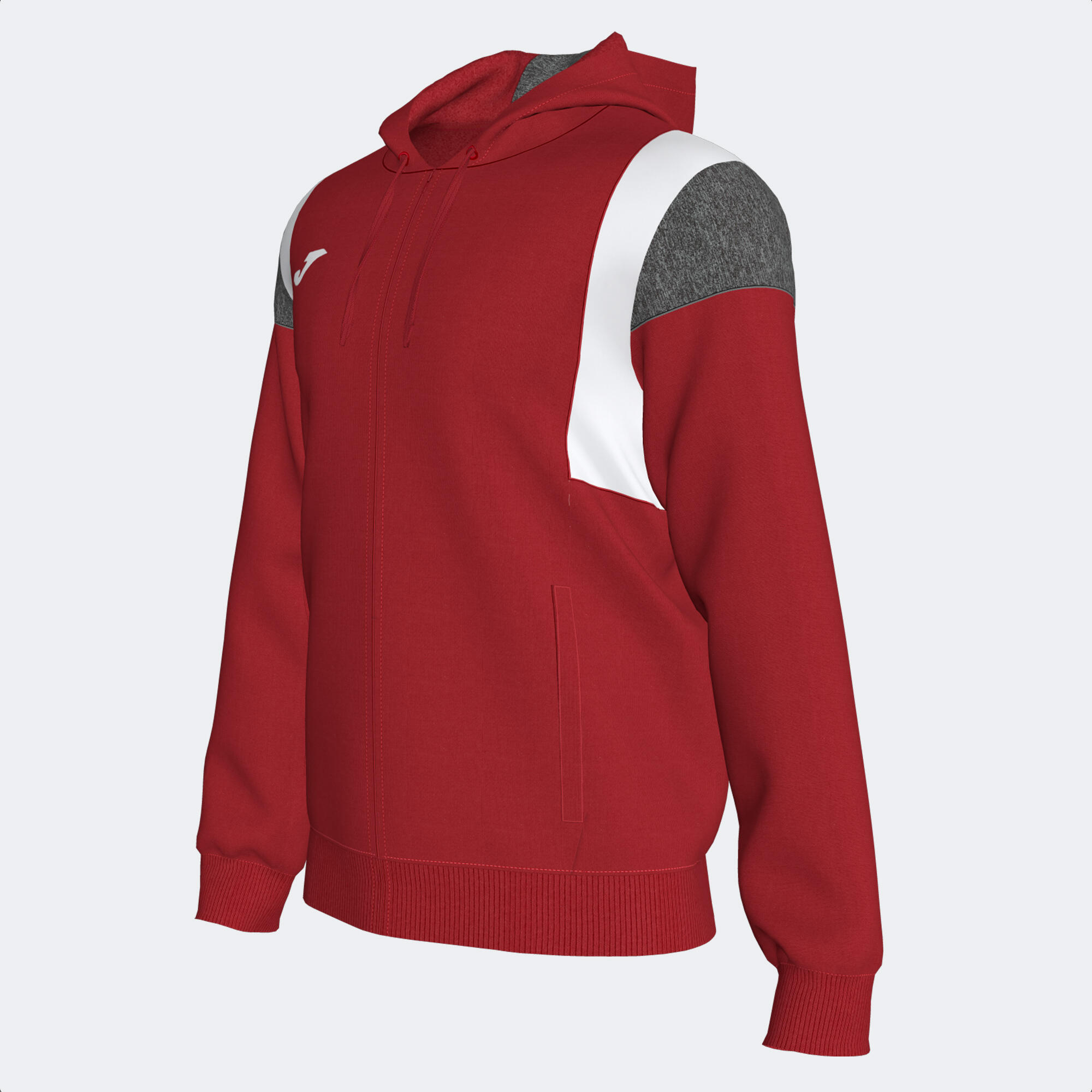 Casaco Com Capuz Futebol Homem Joma Confort III Vermelho 4/5