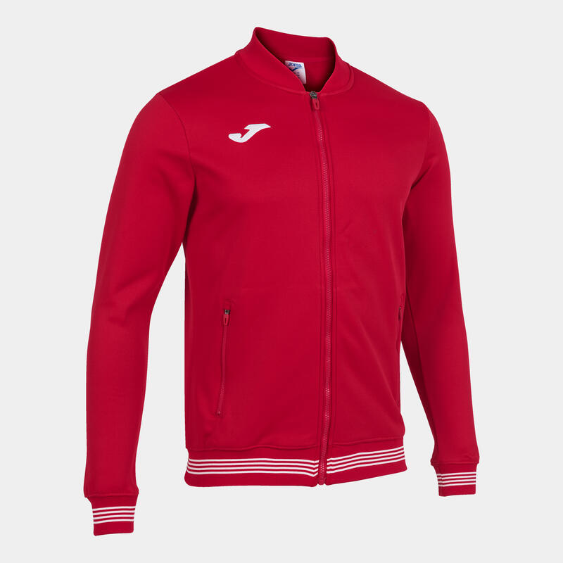 Chaqueta Fútbol Hombre Joma Campus III Rojo