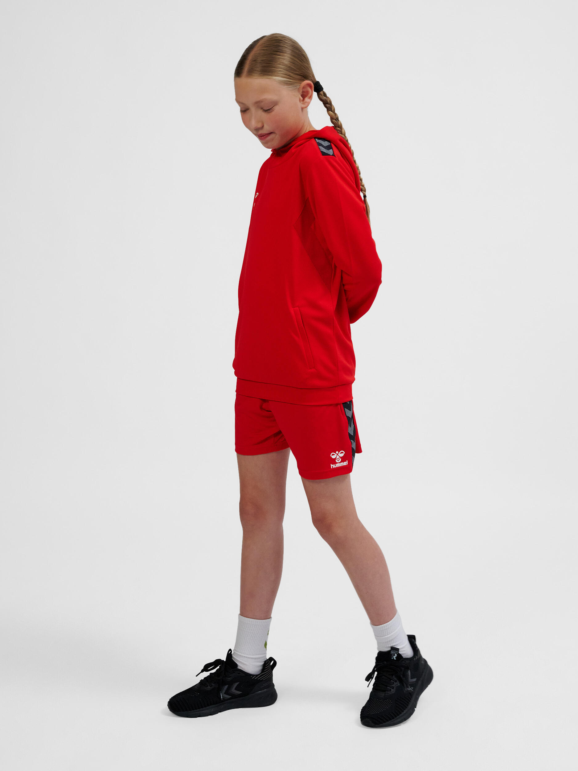 Felpa con cappuccio in poliestere per bambini Hummel Authentic 4/7