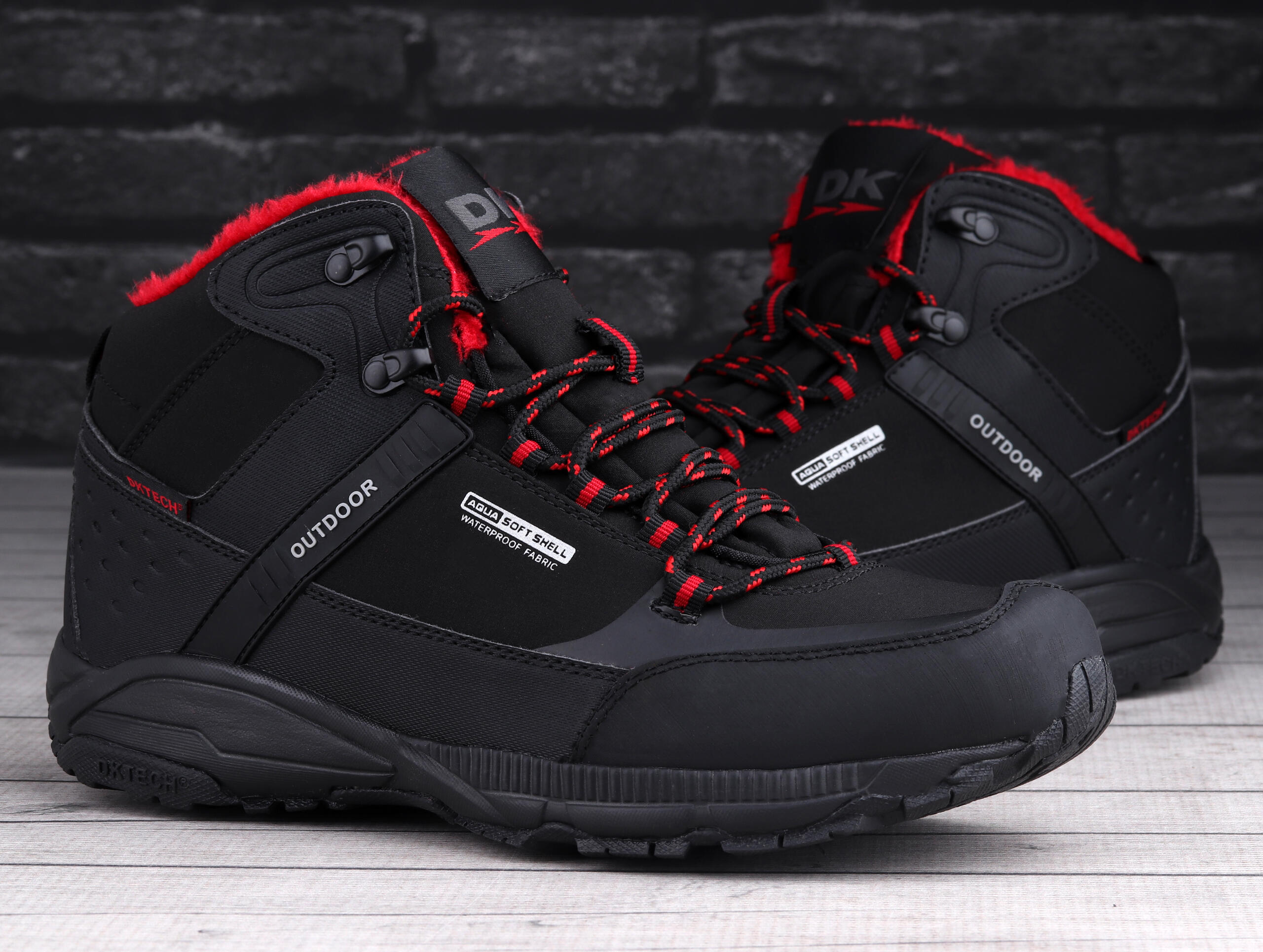 Buty damskie zimowe wysokie ocieplane DK PREDATOR HIGH
