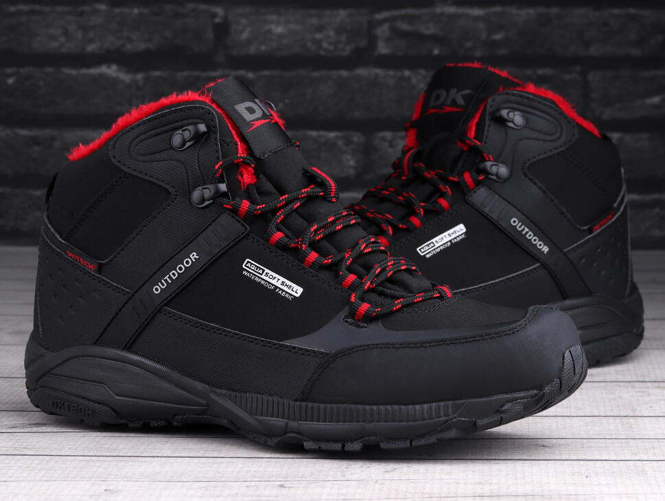 Buty damskie zimowe wysokie ocieplane DK PREDATOR HIGH