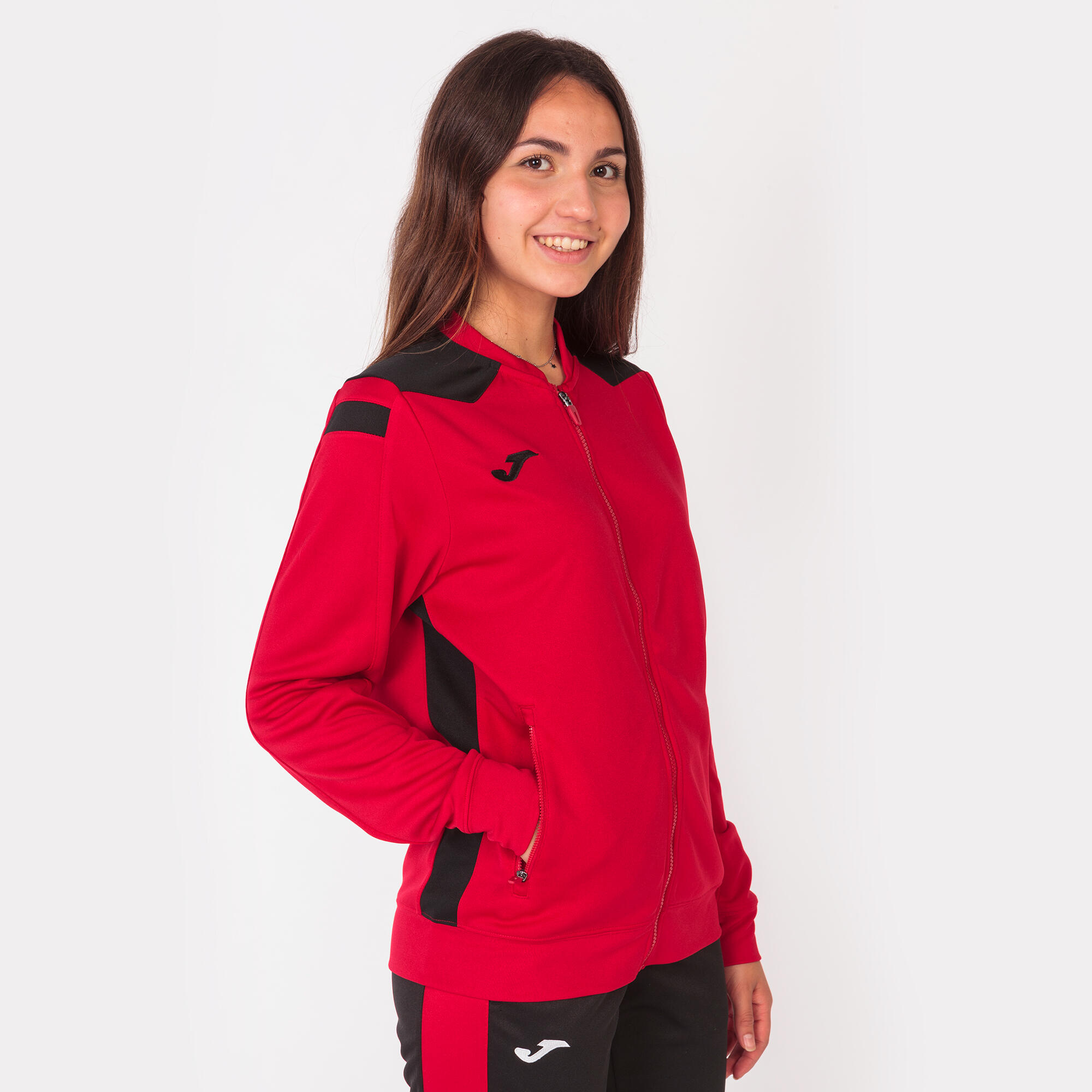 Chaqueta Fútbol Mujer Joma Championship VI Rojo 5/5