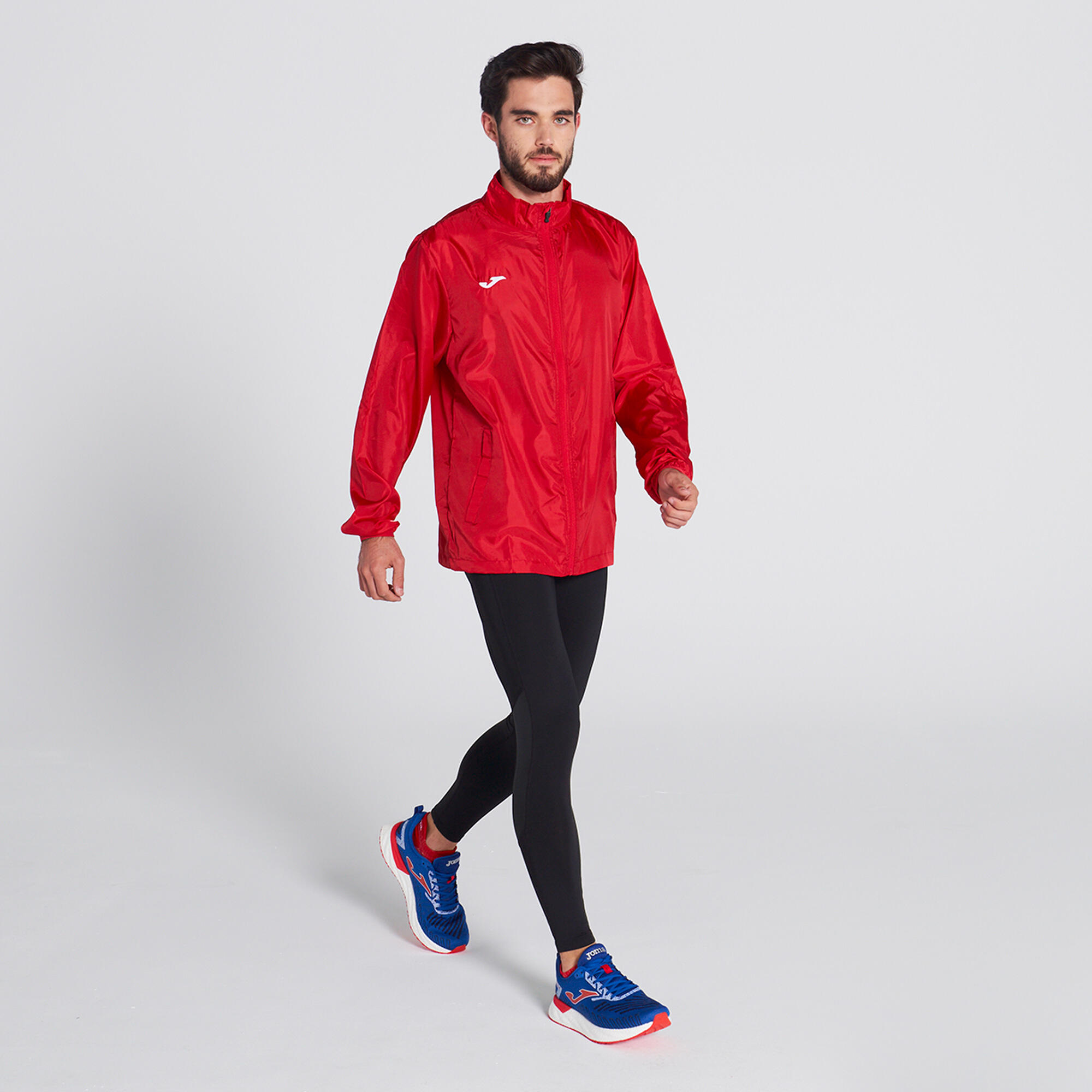 Cortavientos Running Hombre Joma Elite VII Rojo 2/5