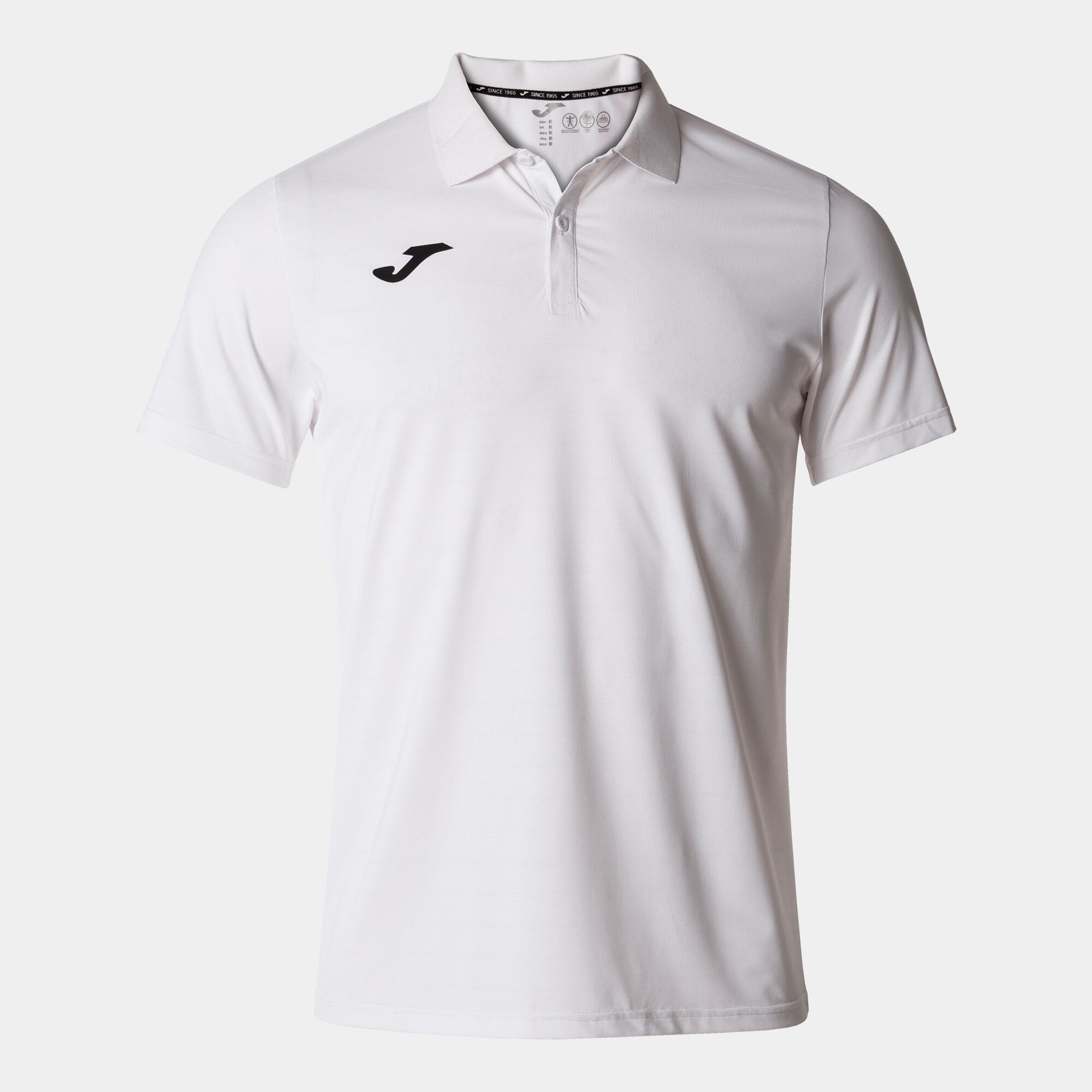 Polo Manga Corta Pádel Niños Joma Torneo Blanco 5/5