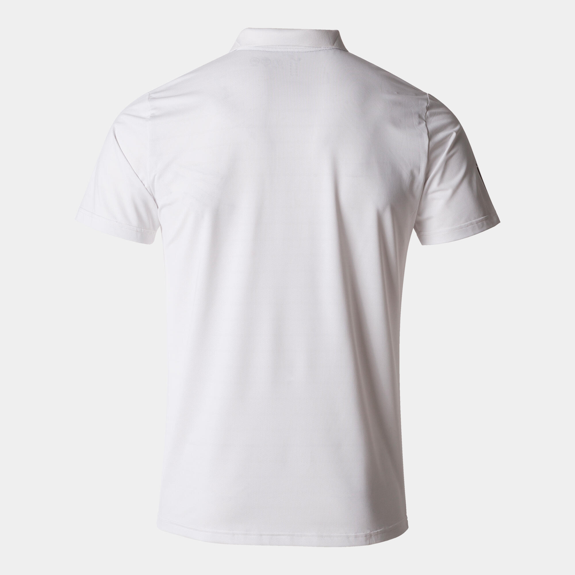 Polo Manga Corta Pádel Niños Joma Torneo Blanco 2/5