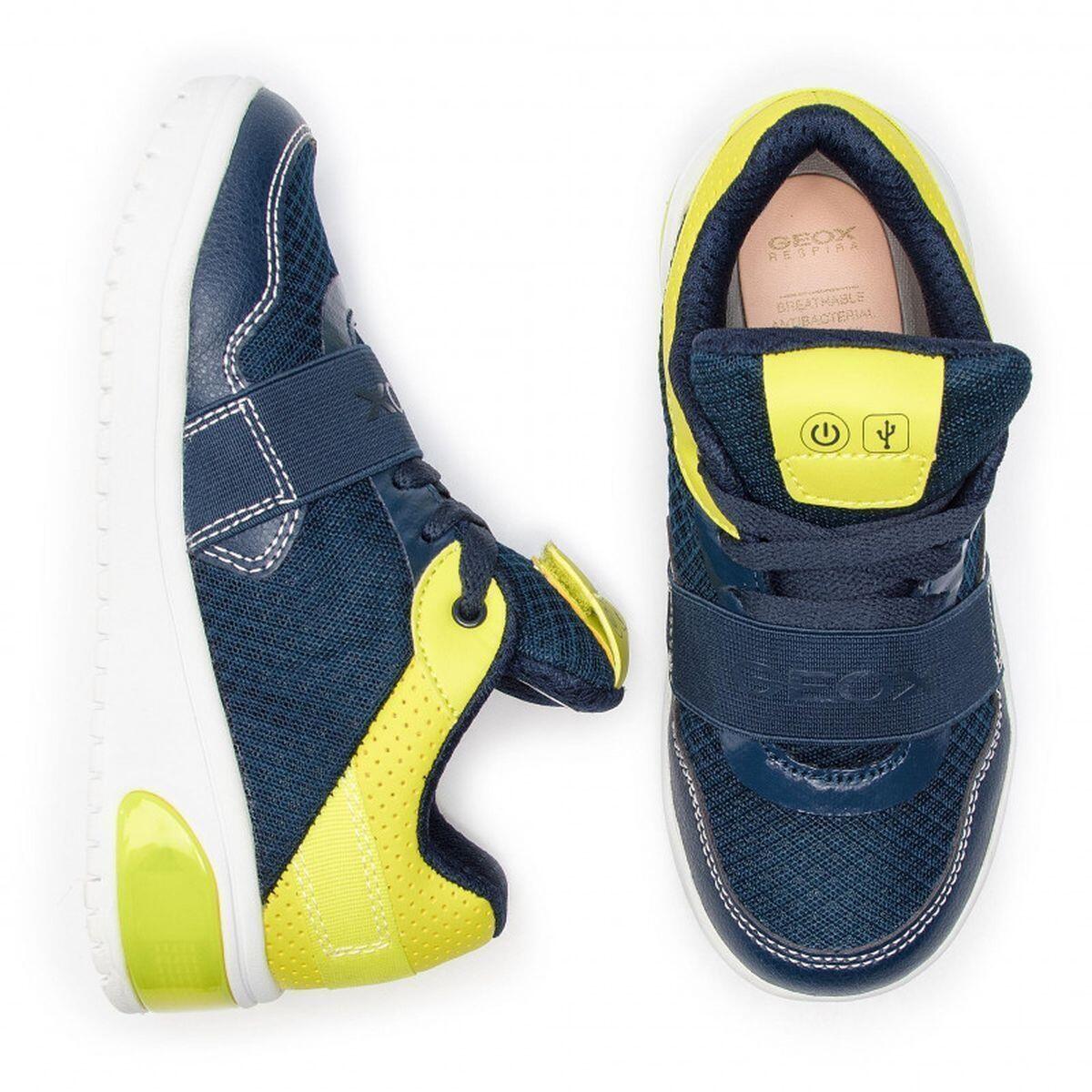 Baskets Geox X LED Bleu 6/6