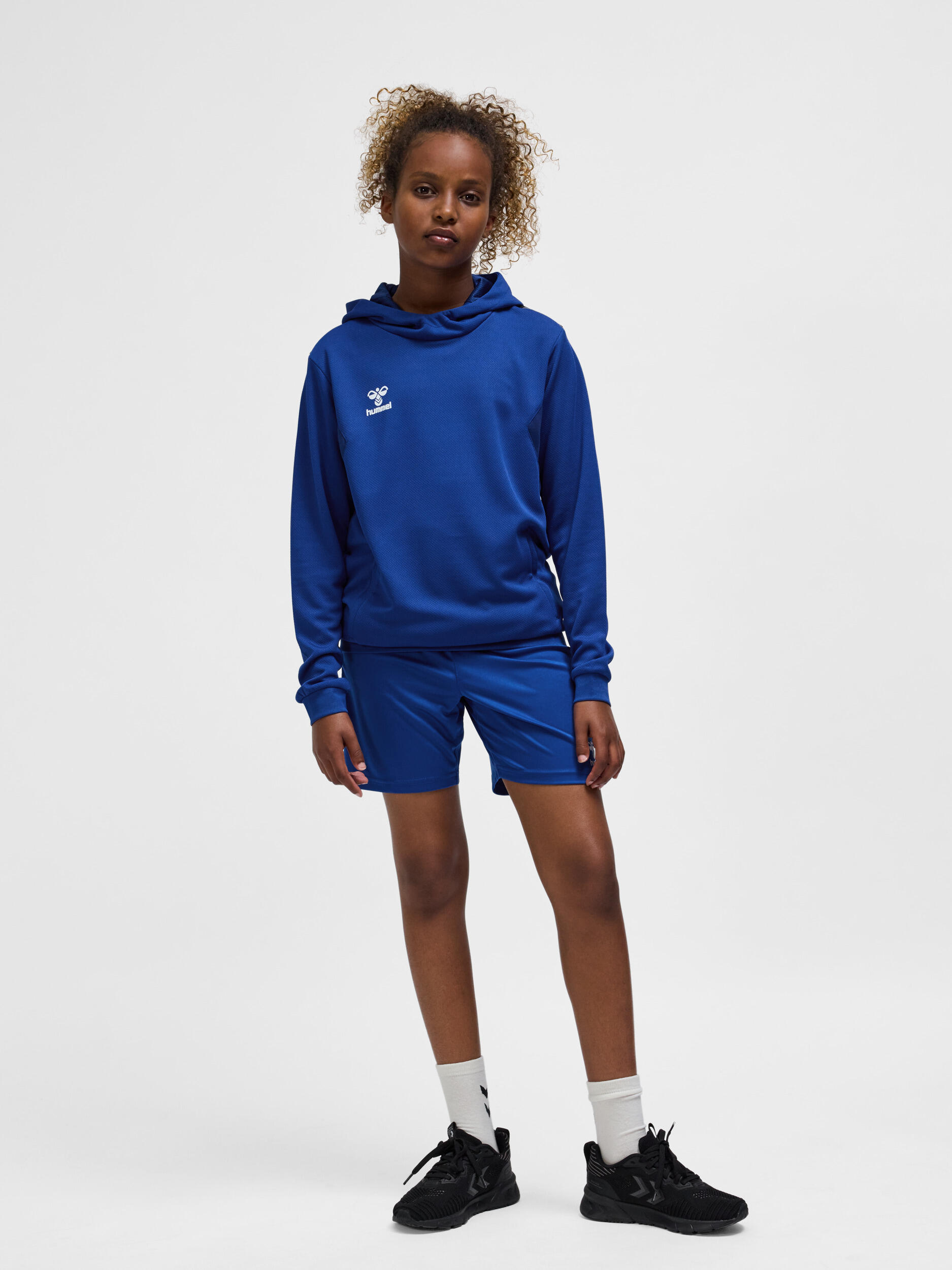 Camisola com capuz em poliéster para criança Hummel Authentic 4/7