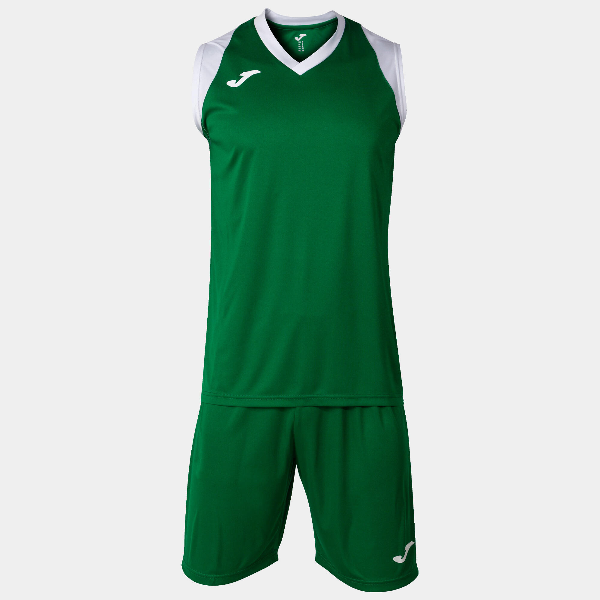 Joma - Ensemble Basket-ball Adulte Joma Final Ii Vert - Survêtement - Blanc|vert - 36 Xs - Decathlon