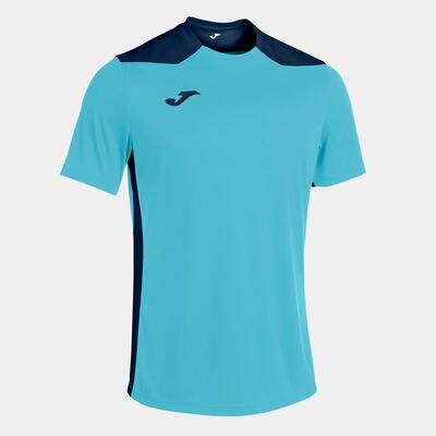 Shirt - kind - championship vi - korte mouw, fluor/marine