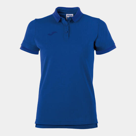 Polo Manches Courtes Femme Joma Bali II Bleu Roi