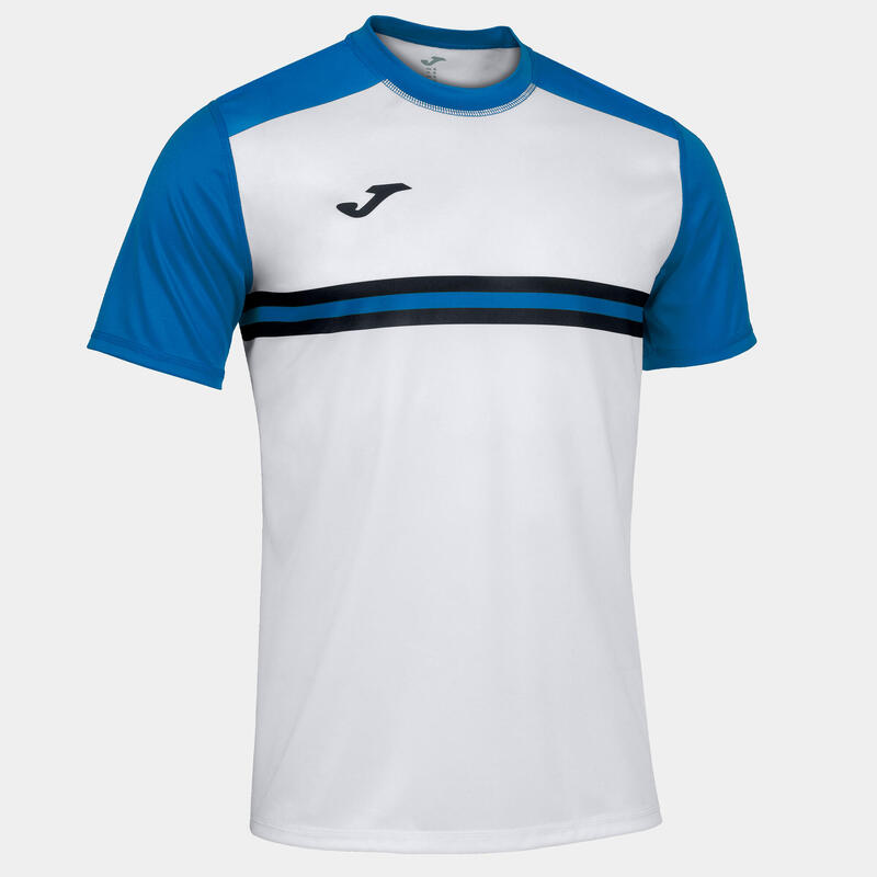 Camiseta Manga Corta Balonmano Niños Joma Hispa IV Blanco