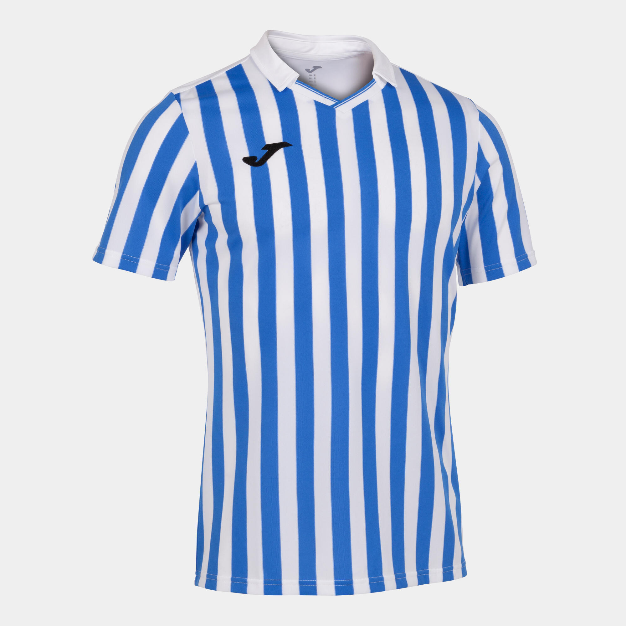 blanc / bleu royal