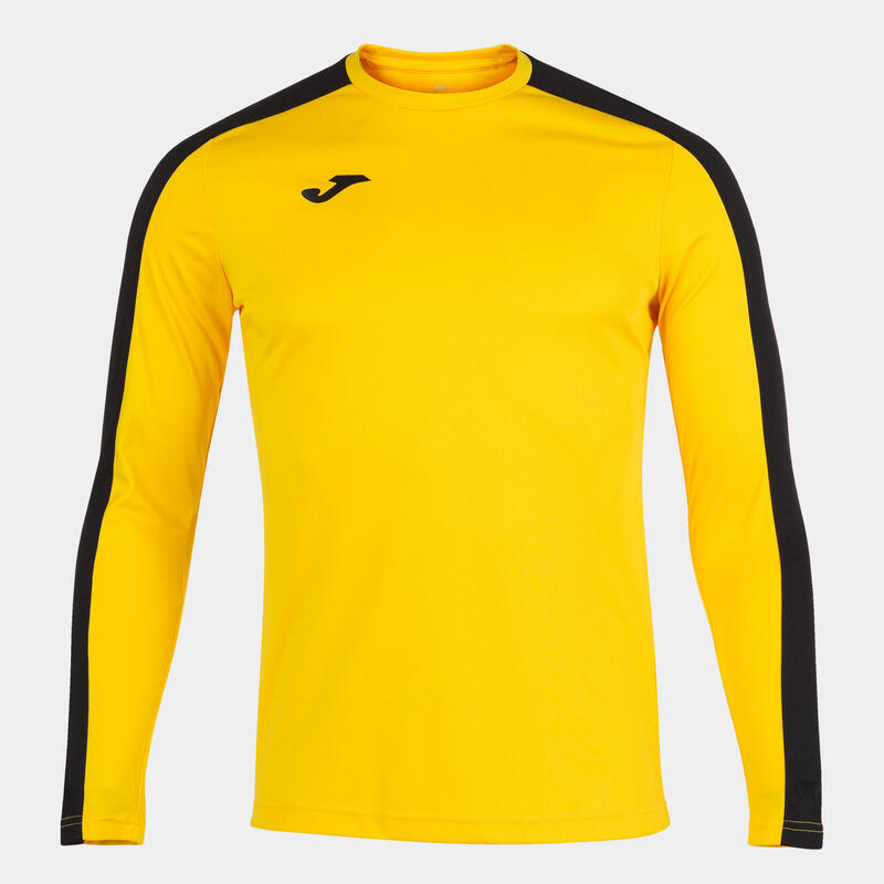 Camiseta Manga Larga Fútbol Niños Joma Academy III Amarillo