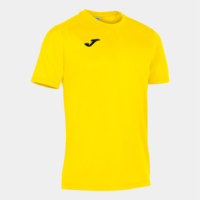 Camiseta Manga Corta Voleibol Hombre Joma Strong Amarillo