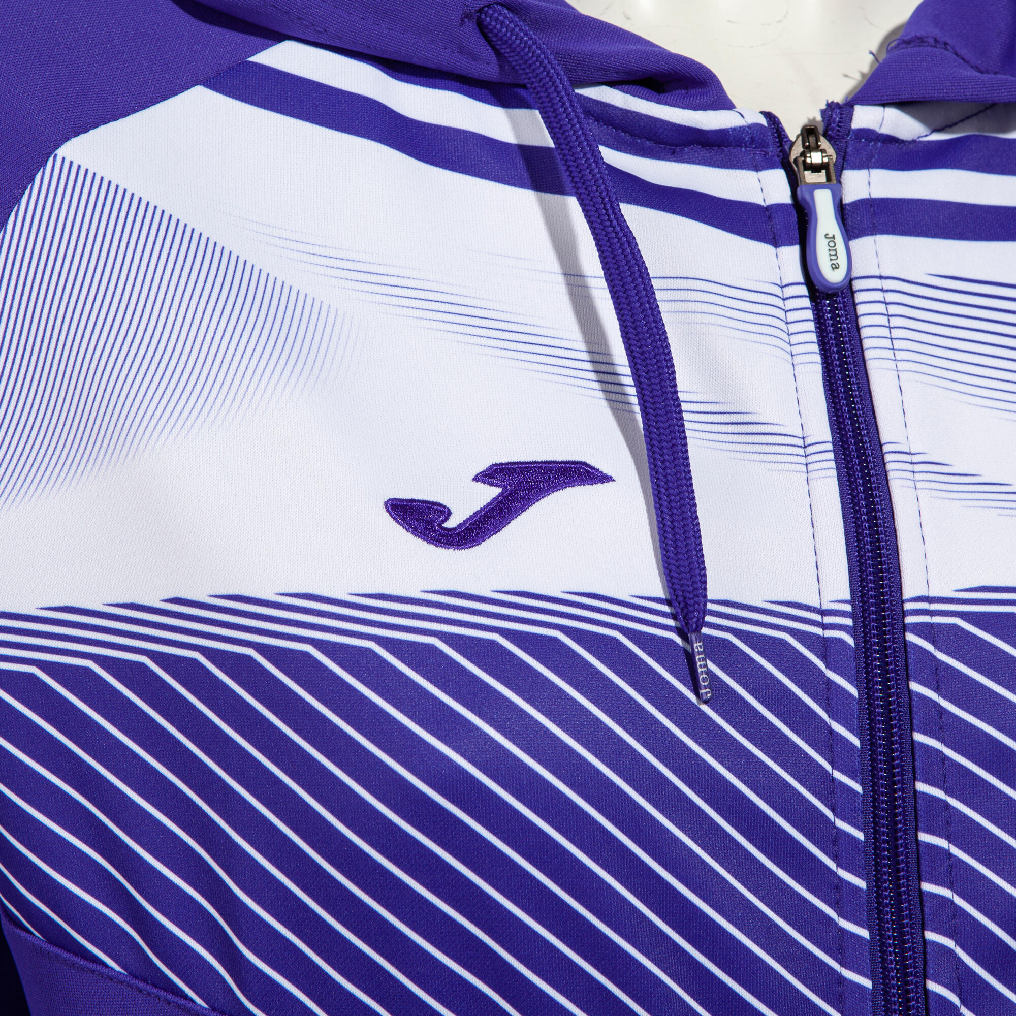 Casaco Com Capuz Futebol Criança Joma Supernova II Roxo 3/5