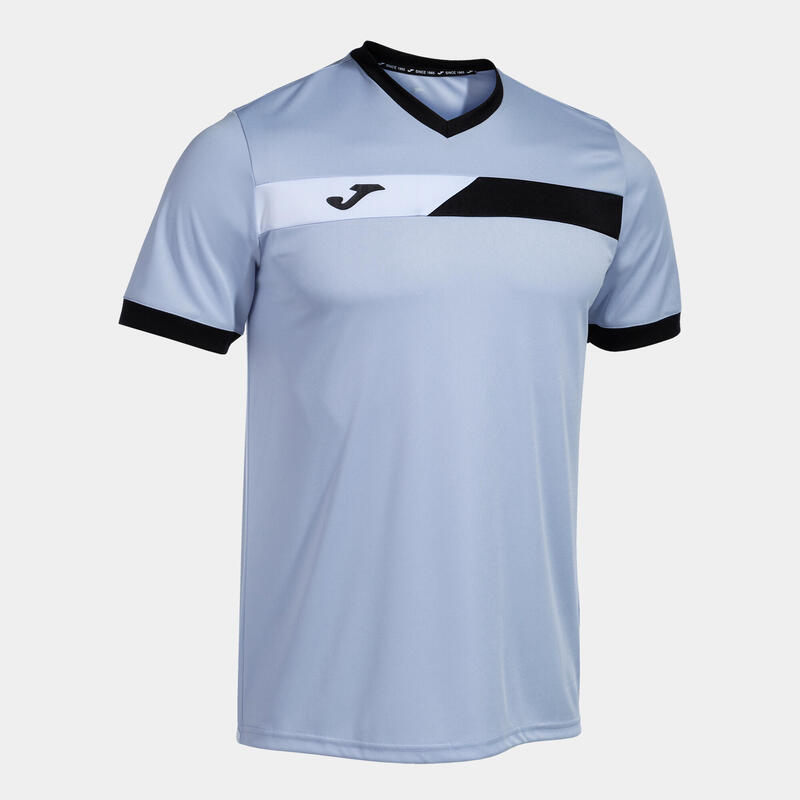 Tricou tenis 103212355 cu mânecă scurtă bleu-deschis bărbătesc
