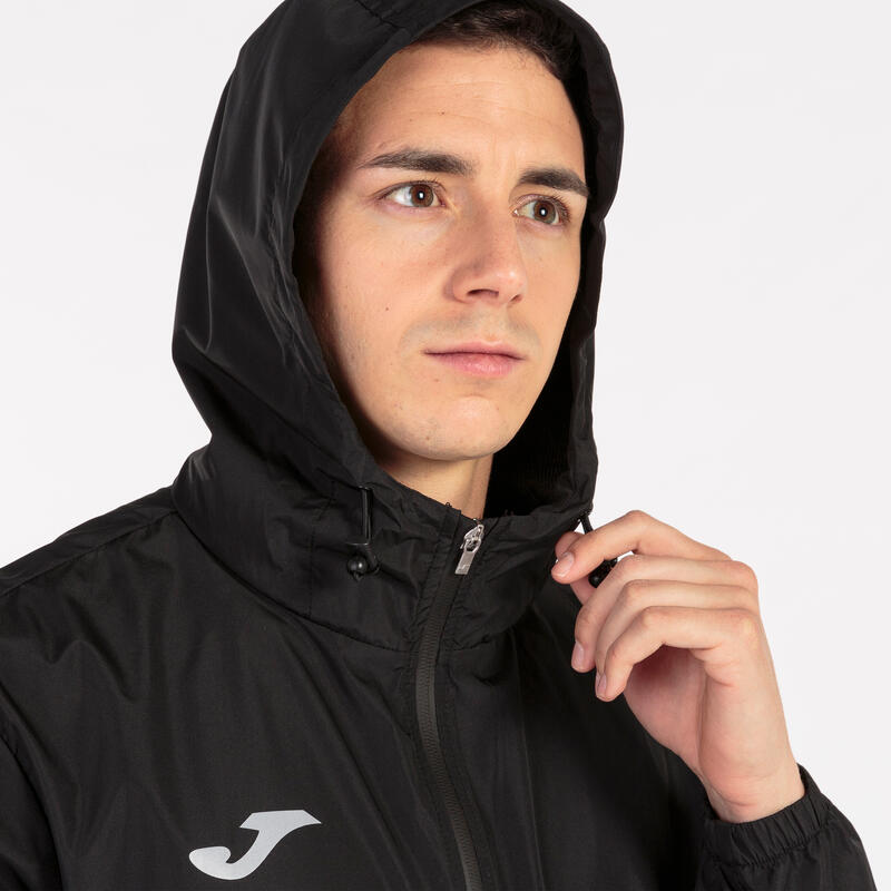 Férfi dzseki, Joma Elite VII Rain Jacket, fekete