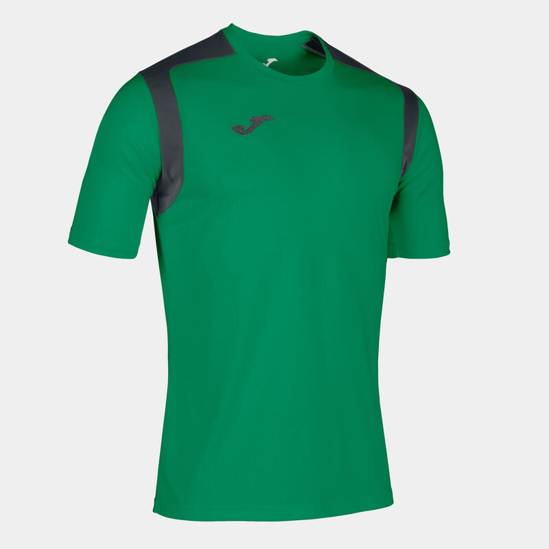 Camiseta Manga Corta Fútbol Hombre Joma Championship V Verde